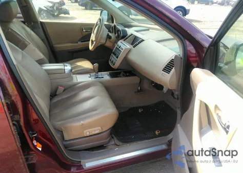 2006 Nissan Murano Sl from USA, damaged, VIN JN8AZ08W76W526686